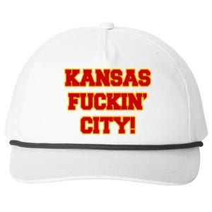 Kansas Fuckin City Snapback Five-Panel Rope Hat