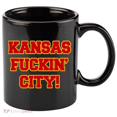 Kansas Fuckin City 11oz C Handle Ceramic Mug