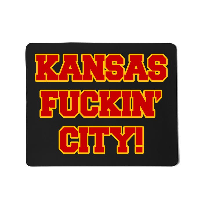 Kansas Fuckin City Mousepad