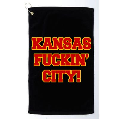 Kansas Fuckin City Platinum Collection Golf Towel