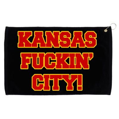 Kansas Fuckin City Grommeted Golf Towel