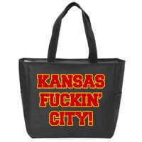 Kansas Fuckin City Zip Tote Bag