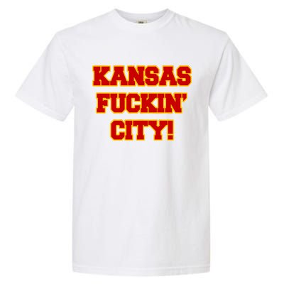 Kansas Fuckin City Garment-Dyed Heavyweight T-Shirt