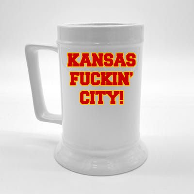 Kansas Fuckin City Beer Stein