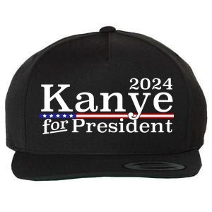 Kanye 2024 For President Wool Snapback Cap