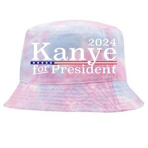 Kanye 2024 For President Tie-Dyed Bucket Hat