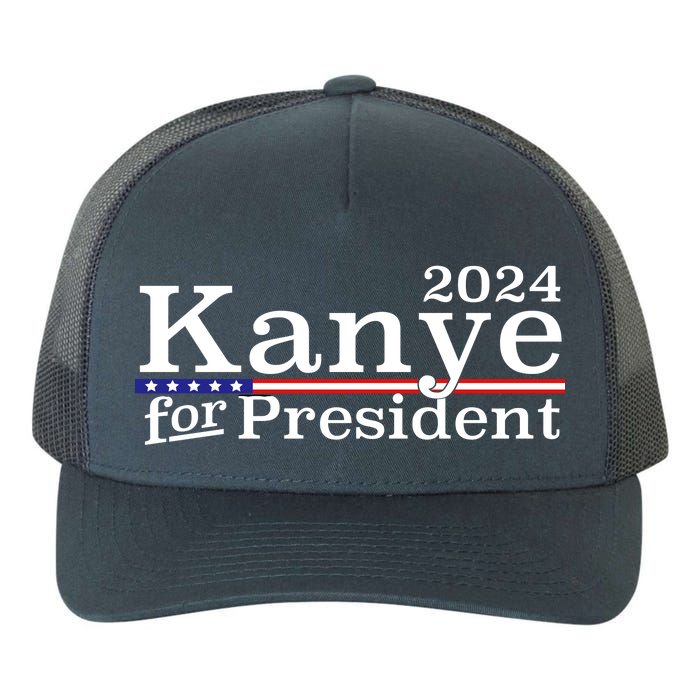 Kanye 2024 For President Yupoong Adult 5-Panel Trucker Hat