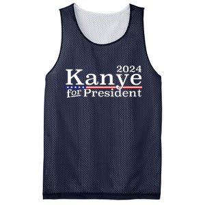 Kanye 2024 For President Mesh Reversible Basketball Jersey Tank