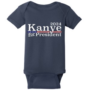 Kanye 2024 For President Baby Bodysuit