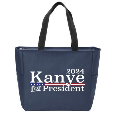 Kanye 2024 For President Zip Tote Bag