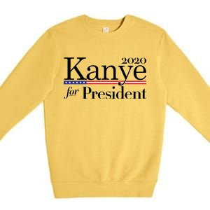 Kanye For President 2020 Premium Crewneck Sweatshirt