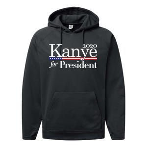 Kanye For President 2020 Performance Fleece Hoodie