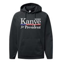 Kanye For President 2020 Performance Fleece Hoodie