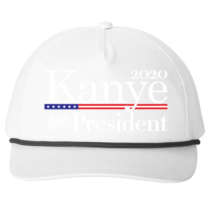 Kanye For President 2020 Snapback Five-Panel Rope Hat