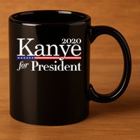 Kanye For President 2020 11oz C Handle Ceramic Mug
