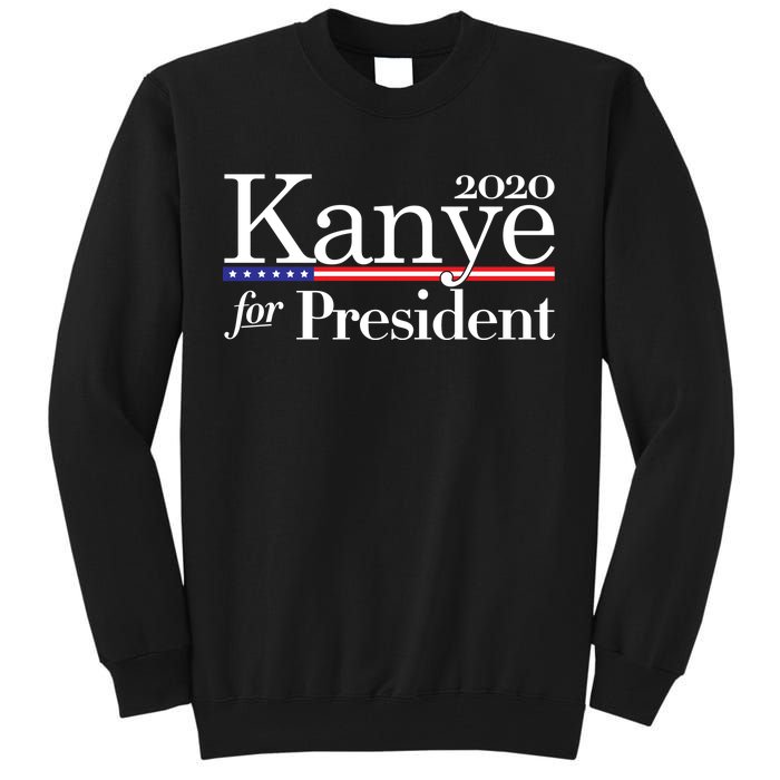 Kanye For President 2020 Tall Sweatshirt