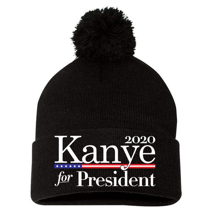 Kanye For President 2020 Pom Pom 12in Knit Beanie