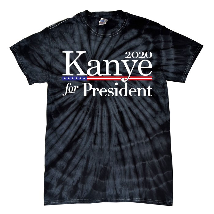 Kanye For President 2020 Tie-Dye T-Shirt