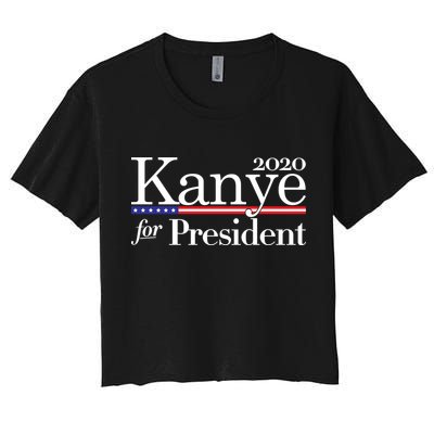Kanye For President 2020 Crop Top