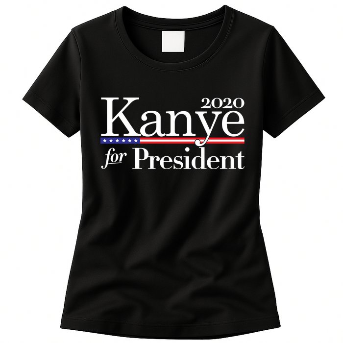 Kanye For President 2020 Womens T-Shirt