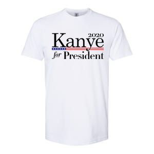 Kanye For President 2020 Softstyle CVC T-Shirt