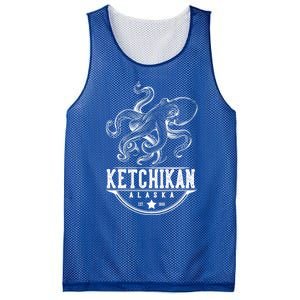 Ketchikan Alaska Octopus Vacation And Cruise Gift Mesh Reversible Basketball Jersey Tank