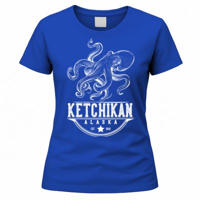 Ketchikan Alaska Octopus Vacation And Cruise Gift Women's T-Shirt