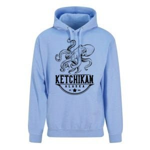 Ketchikan Alaska Octopus Vacation And Cruise Gift Unisex Surf Hoodie