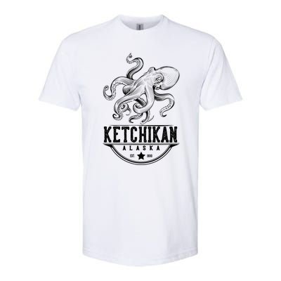 Ketchikan Alaska Octopus Vacation And Cruise Gift Softstyle CVC T-Shirt