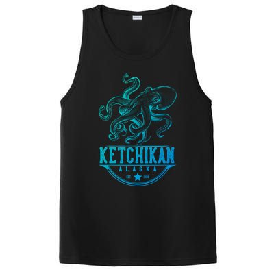 Ketchikan Alaska Octopus Vacation And Cruise Gift PosiCharge Competitor Tank