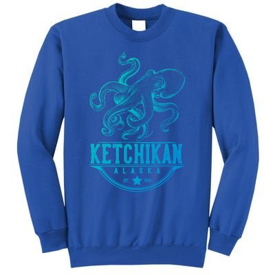 Ketchikan Alaska Octopus Vacation And Cruise Gift Tall Sweatshirt