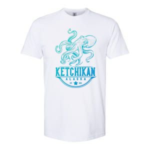 Ketchikan Alaska Octopus Vacation And Cruise Gift Softstyle CVC T-Shirt