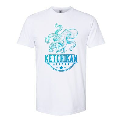 Ketchikan Alaska Octopus Vacation And Cruise Gift Softstyle CVC T-Shirt