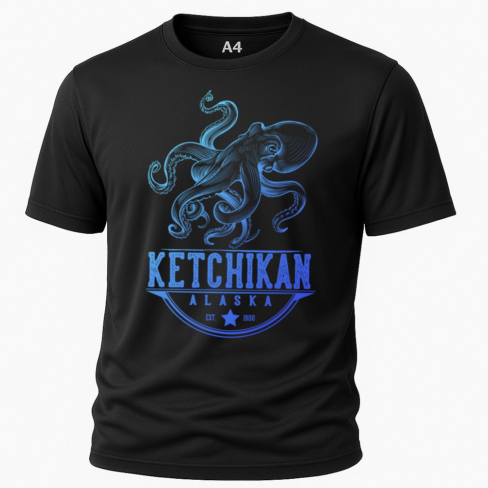 Ketchikan Alaska Octopus Vacation And Cruise Gift Performance Shirt