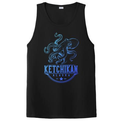 Ketchikan Alaska Octopus Vacation And Cruise Gift PosiCharge Competitor Tank