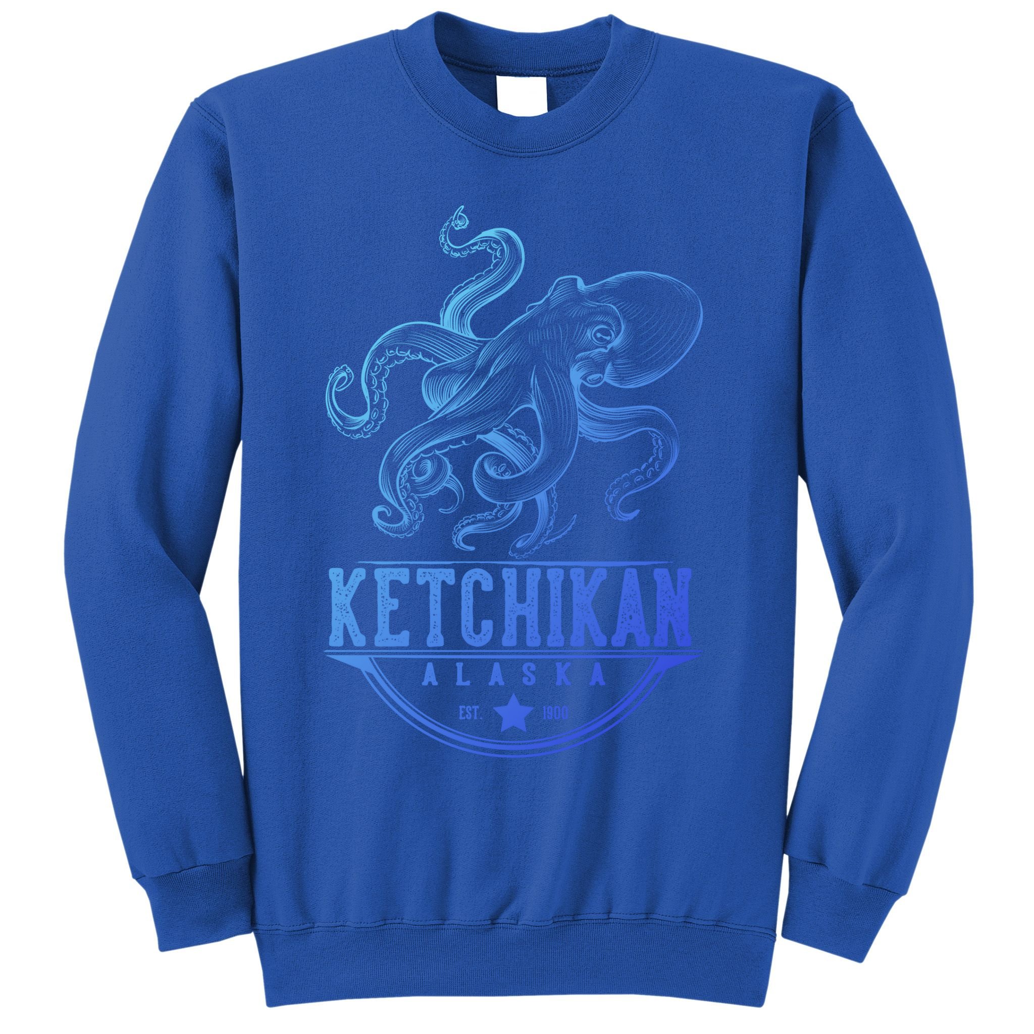 Ketchikan Alaska Octopus Vacation And Cruise Gift Sweatshirt