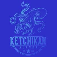 Ketchikan Alaska Octopus Vacation And Cruise Gift 16 in Basic Backpack