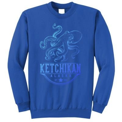 Ketchikan Alaska Octopus Vacation And Cruise Gift Tall Sweatshirt