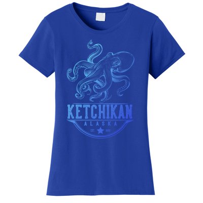 Ketchikan Alaska Octopus Vacation And Cruise Gift Women's T-Shirt