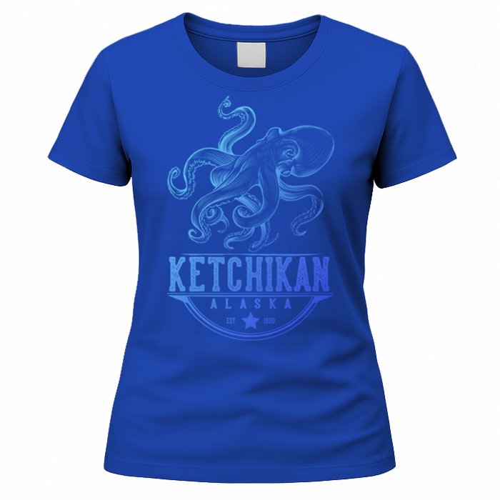 Ketchikan Alaska Octopus Vacation And Cruise Gift Women's T-Shirt