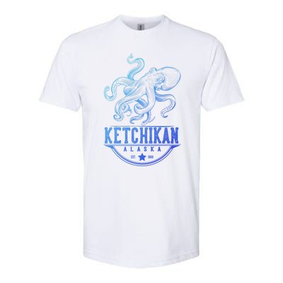 Ketchikan Alaska Octopus Vacation And Cruise Gift Softstyle CVC T-Shirt