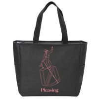 Keep Austin Pleasing Cowboy 1603 S Congress Ave Austin Zip Tote Bag