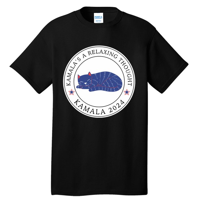 KamalaS A Relaxing Thought Kamala 2024 Tall T-Shirt