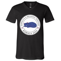 KamalaS A Relaxing Thought Kamala 2024 V-Neck T-Shirt