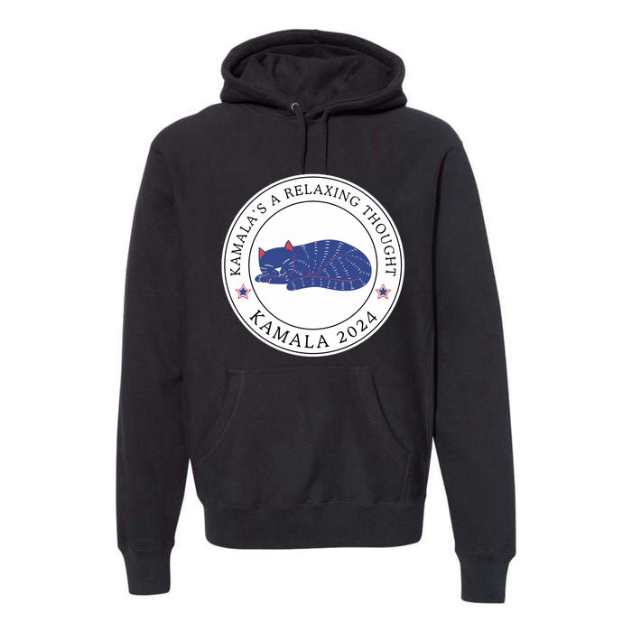 KamalaS A Relaxing Thought Kamala 2024 Premium Hoodie