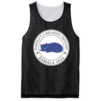 KamalaS A Relaxing Thought Kamala 2024 Mesh Reversible Basketball Jersey Tank