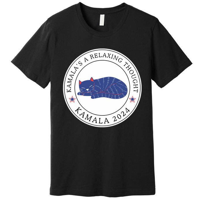 KamalaS A Relaxing Thought Kamala 2024 Premium T-Shirt