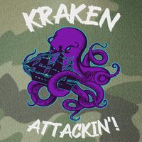 Kraken Attacking Release The Kraken Gifts For Legacy Tie Dye Trucker Hat