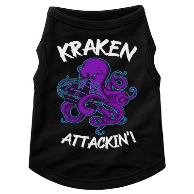 Kraken Attacking Release The Kraken Gifts For Doggie Tank