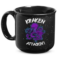 Kraken Attacking Release The Kraken Gifts For 15oz Campfire Ceramic Mug